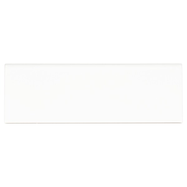Msi Metro White Bullnose 4'' X 12'' Glossy Ceramic Wall Tile, 40PK ZOR-PT-TR-0255 - main